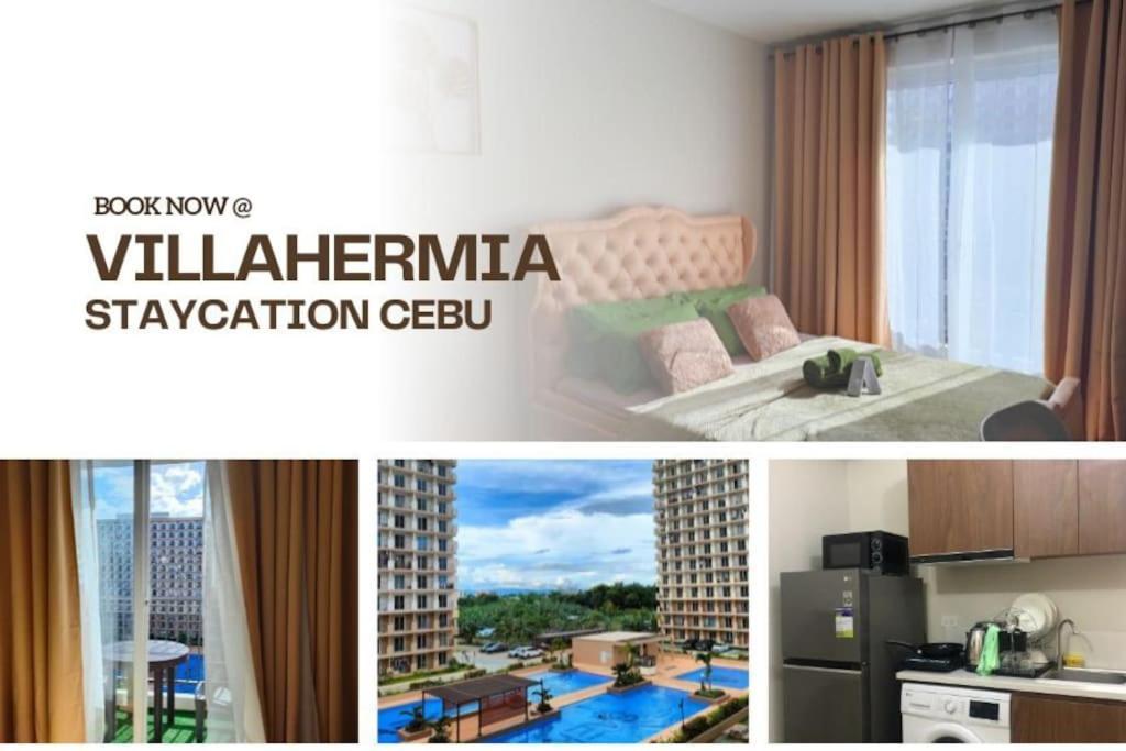 Villahermia Staycation Avida Riala Tower Cebu It Park Île de Mactan Extérieur photo